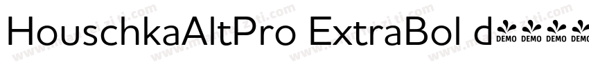HouschkaAltPro ExtraBol d字体转换